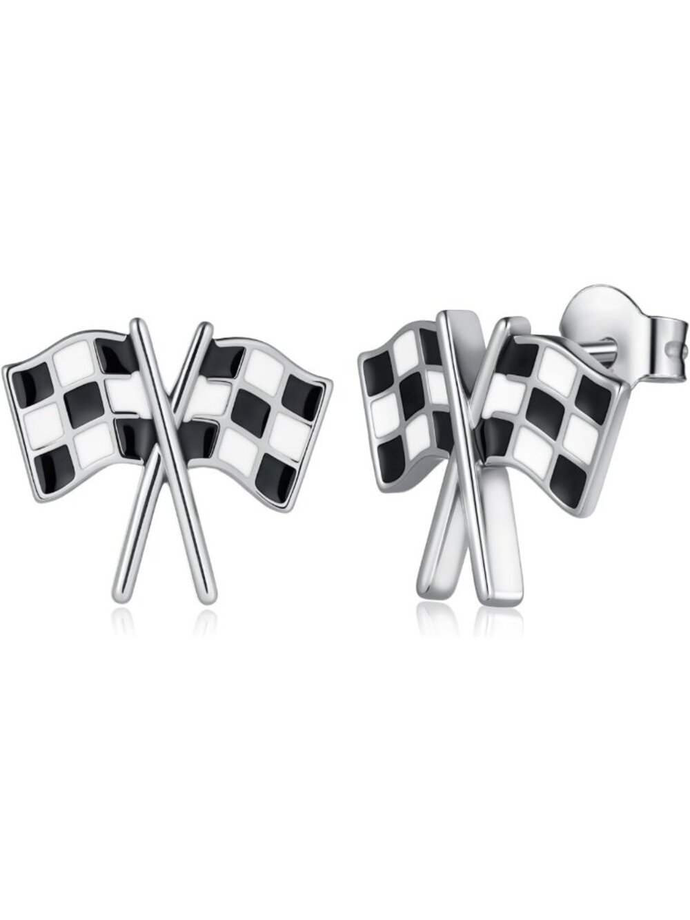 Sport Earrings for Women - 925 Sterling Silver Jewelry for Baseball, Volleyball
